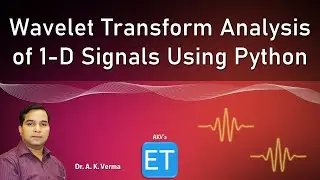 Wavelet Transform Analysis of 1-D Signals using Python