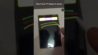 3.5inch Touch TFT display working for Arduino and other microcontroller #smedehradun