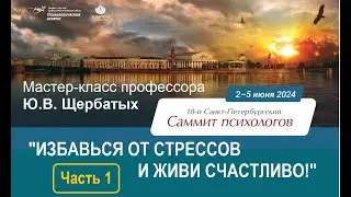 Мастер класс Щербатых на 18 Саммите психологов - Ч1