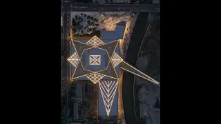 Установлен мировой рекорд - самое большое в мире архитектурное изображение звезды.