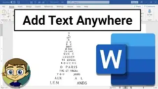 Add Text Anywhere in Microsoft Word