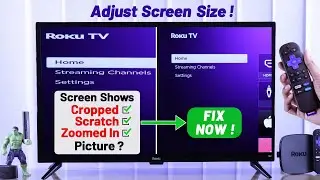 Roku TV: How to Change Picture Size! [RokuOS]