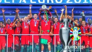 Cristiano Ronaldo lifting Euro 2024 for Portugal | FIFA | UEFA European Championship | #euro2024