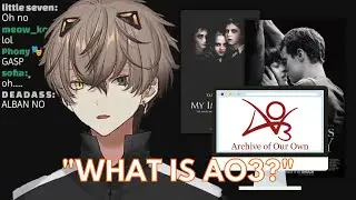 Chat teaches Alban about fanfiction