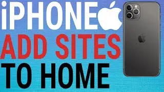 How To Add Websites To IOS Home Screen (iPhone / iPad)