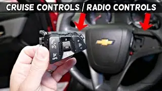 STEERING WHEEL CONTROLS, RADIO CRUISE CONTROL SWITCH REPLACEMENT REMOVAL CHEVROLET