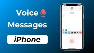 How to Send Voice Messages on iPhone? (iOS 16)