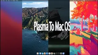 Customize KDE Plasma to Mac OS