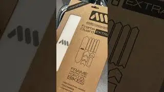 ASMR Bike Sounds & Installation of AMS Frame and Mud Protections | Relaxing Home Workshop 