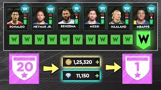 DLS 23 Tier 20 to Tier 1 (without losing a game) [Pt.1]