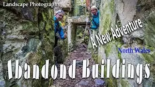 Abandoned Quarry Buildings - UK Urban Landscape Photography