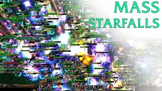 MASS STARFALLS  | Footmen Vs Grunts | W3