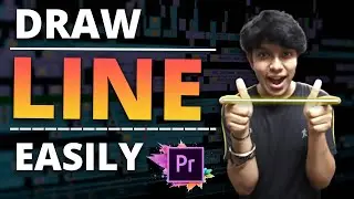 HOW TO DRAW A LINE? ANIMATE LINES IN PREMIERE PRO CC HINDI TUTORIAL - EKF