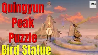 Genshin Impact Quingyun Peak Puzzle (Bird Statue)