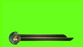 Green Screen Graphics | PSL-Peshawar Zalmi Lower Third