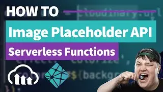 Custom Image Placeholder API with Cloudinary & Netlify Functions