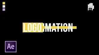 Text Logo Animation After Effects Tutorial | Shape IN & OUT Text Animation