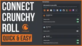 How to Connect Crunchyroll to Discord! (2022)