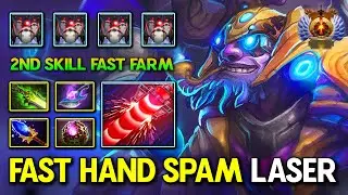 FAST HAND SPAM LASER MID Tinker With 2nd Skill Fast Farm Speed 100% Nobody Can Shut His Machine Down