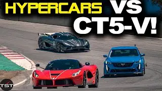 How Does the CT5-V Blackwing Do at Laguna Seca Compared to HYPERCARS? - One Take