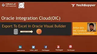 Export Data to Excel in Oracle Visual Builder