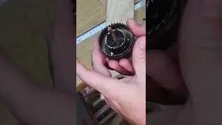 Drill a bigger hole over a smaller hole.