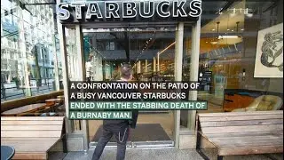 Man stabbed to death outside Vancouver Starbucks 'a devoted husband and father'