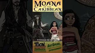 Moana is a Disney pirate? - TOON SANDWICH 