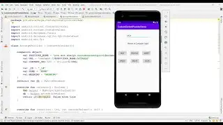 How to Create Custom Content Provider with INSERT, UPDATE, DELETE and SELECT - Android Kotlin