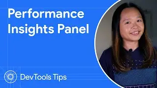 Performance insights panel 