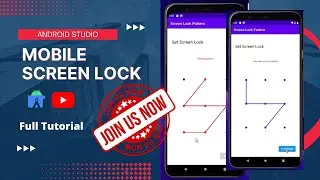 How to make Screen lock Pattern in android studio/How to create pattern lock in android pro