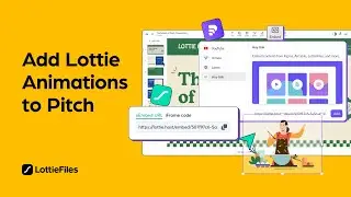 How to add Lottie animations to your Pitch presentations