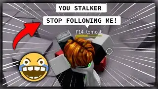 If You Don't Stop Following Me I'll.... ( Roblox The Strongest Battlegrounds )