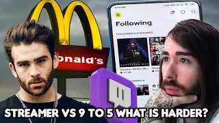 Streamers Vs. 9-to-5: Which Job Is Tougher? | Hasan Piker Sparks Controversy | MoistCr1tiKal Reacts