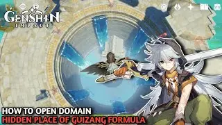 Genshin Impact - How To Open Guizang Formula Domain