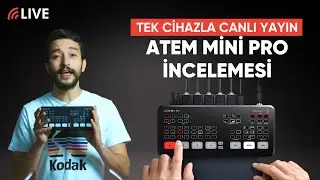 Atem Mini Pro İncelemesi (Twitch, Youtube Canlı Yayın Nasıl Yapılır? )