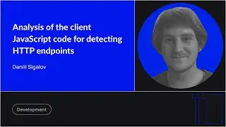 Analysis of the client JavaScript code for detecting HTTP endpoints