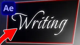 How to Create a Simple Writing Text Animation in After Effects