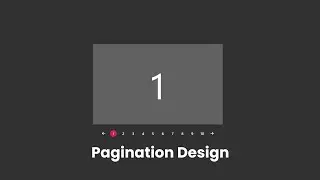 Pagination Using HTML CSS and JavaScript | Pagination Design In JavaScript