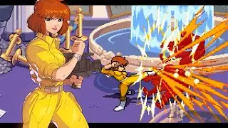 TMNT Shredder's Revenge - April Combo