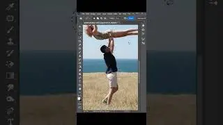 Remove Unwanted Object From Photos || Photoshop Tutorial #shorts