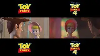 Toy Story (1995) VS Toy Story 4 (2019)