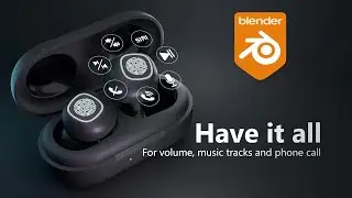 Creating Earbuds Animation in Blender | Full Breakdown