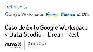 Caso de éxito Google Workspace en Dream Rest con Nuva SAS - Testimonio Google Data Studio