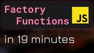 #64 Factory Functions in JavaScript - JavaScript Objects Tutorial (Hindi)