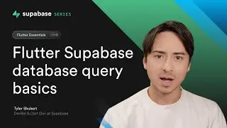 Database Query Basics with Flutter and Supabase