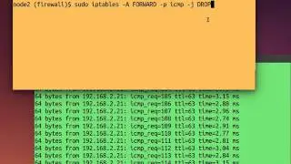 iptables Syntax Example (ITS335, L16, Y15)