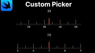 SwiftUI Custom Horizontal Wheel Picker