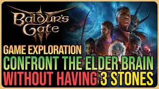 Confronting The Elder Brain without Collecting Netherstones Baldurs Gate 3 (Secret Bad Ending)