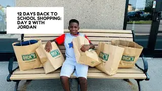 12 DAYS OF BACK TO SCHOOL SHOPPING: DAY 2 WITH JORDAN